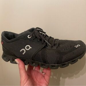 OnCloud women’s shoes. Gently worn. A lot of wear left in these shoes.